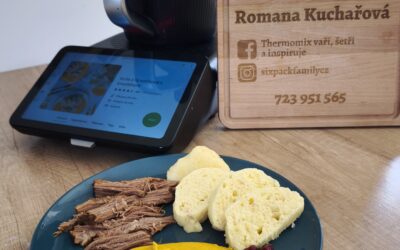 Svíčková na smetaně s&nbsp;knedlíky z&nbsp;Thermomixu TM7